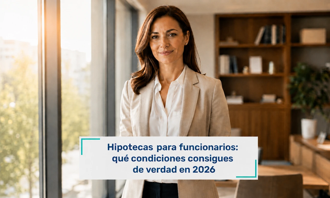 Hipotecas para funcionarios: qué condiciones consigues de verdad en 2026
